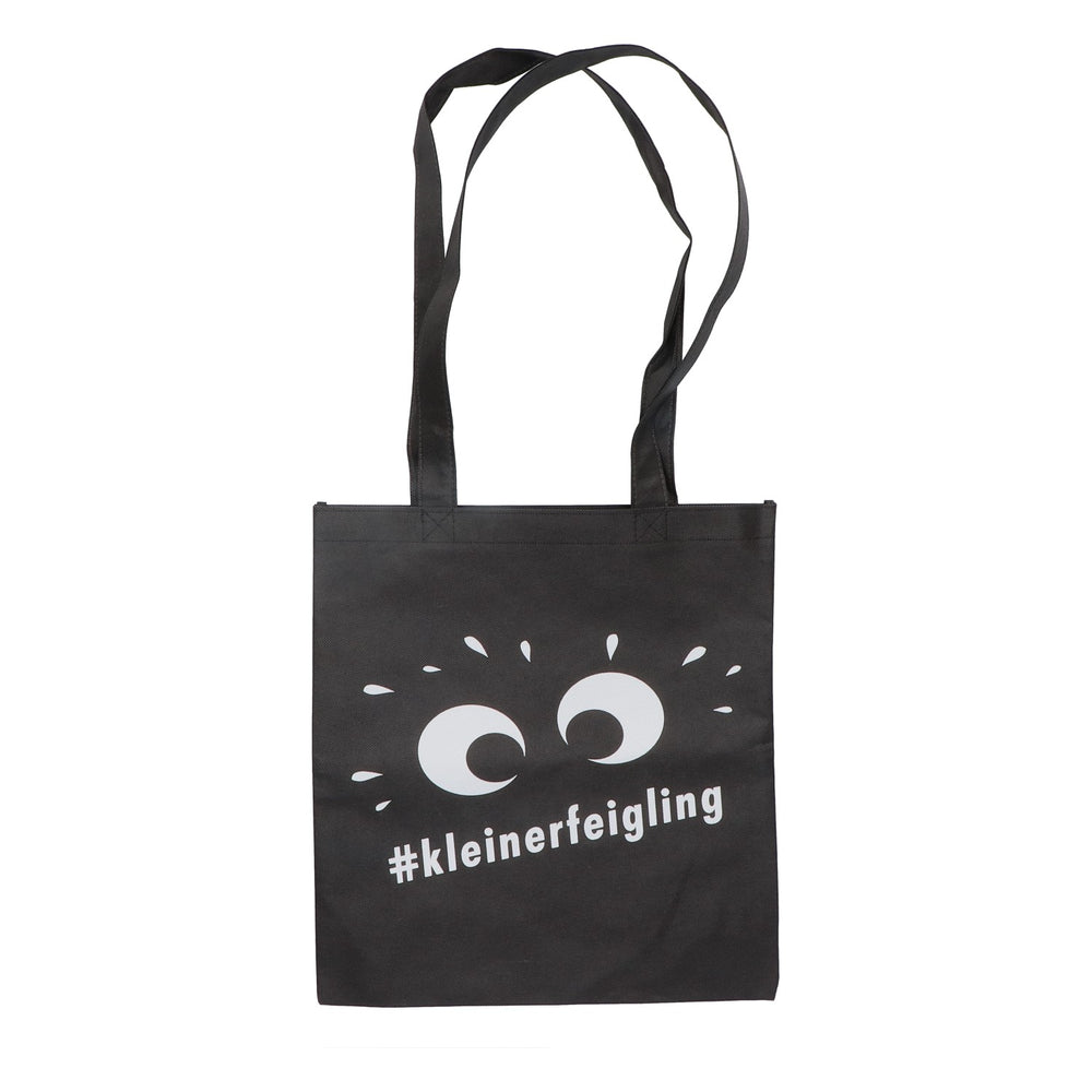 Feigling Likör Jutebeutel Tasche Event-Beutel Schwarz "kleinerfeigling"