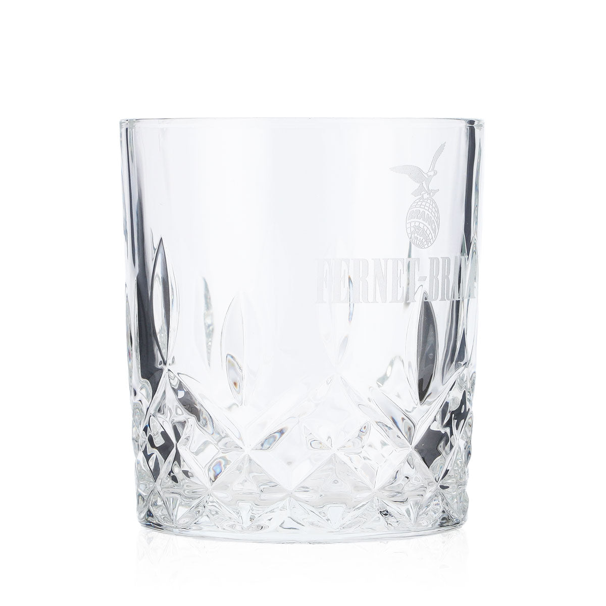 Fernet Branca Gläser 6er Set – Tumbler Becher 0,24l mit Kristall-Relief für Fernet Tonic, Digestif & Cocktails – Ansicht 5