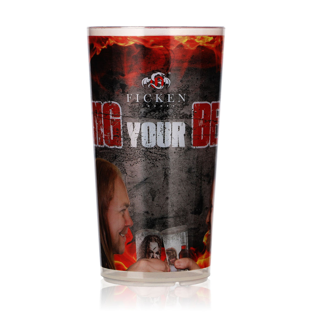 Ficken Likör Glas Bang Your Becher 0,2l Kunststoff Mehrwegbecher