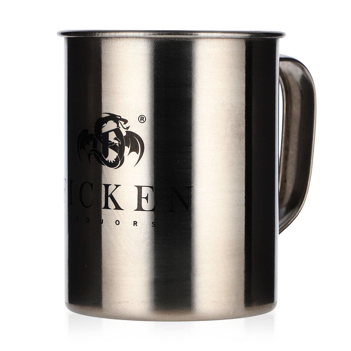 Ficken Likör Glas Metall silber Longdrink Becher – Ansicht 5