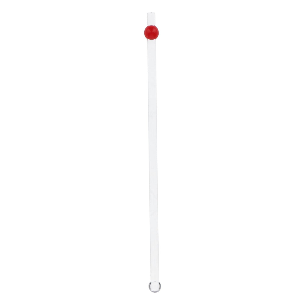 Finlandia Vodka Stirrer Umrührer transparent Kopf rot Barzubehör