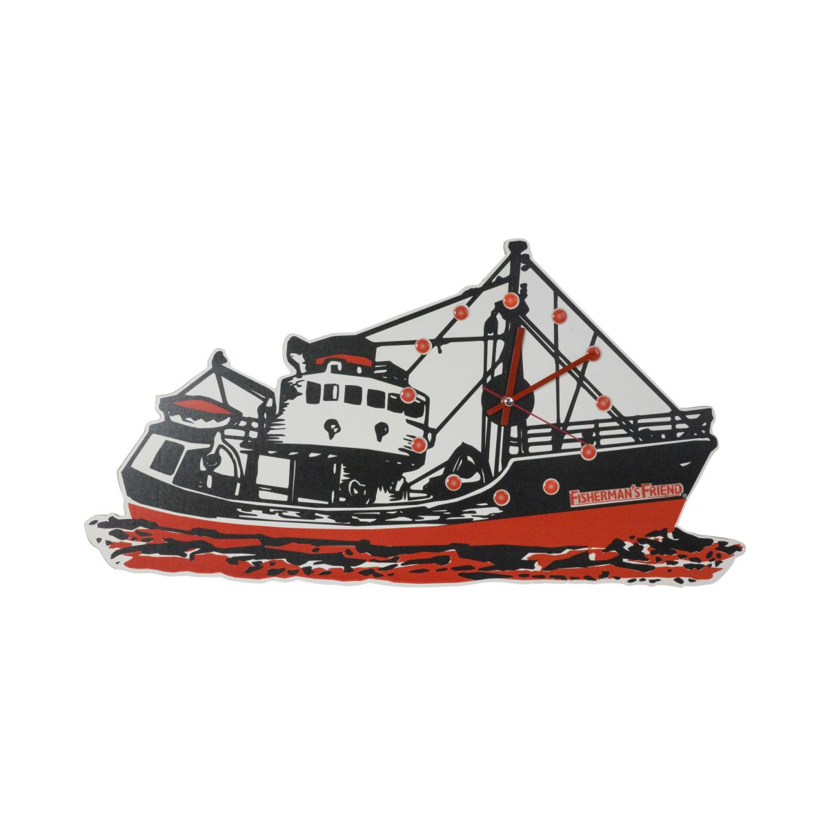 Fisherman´s Friend Uhr Wanduhr Schiff Dekoration Wandschild Geschenk Sammler