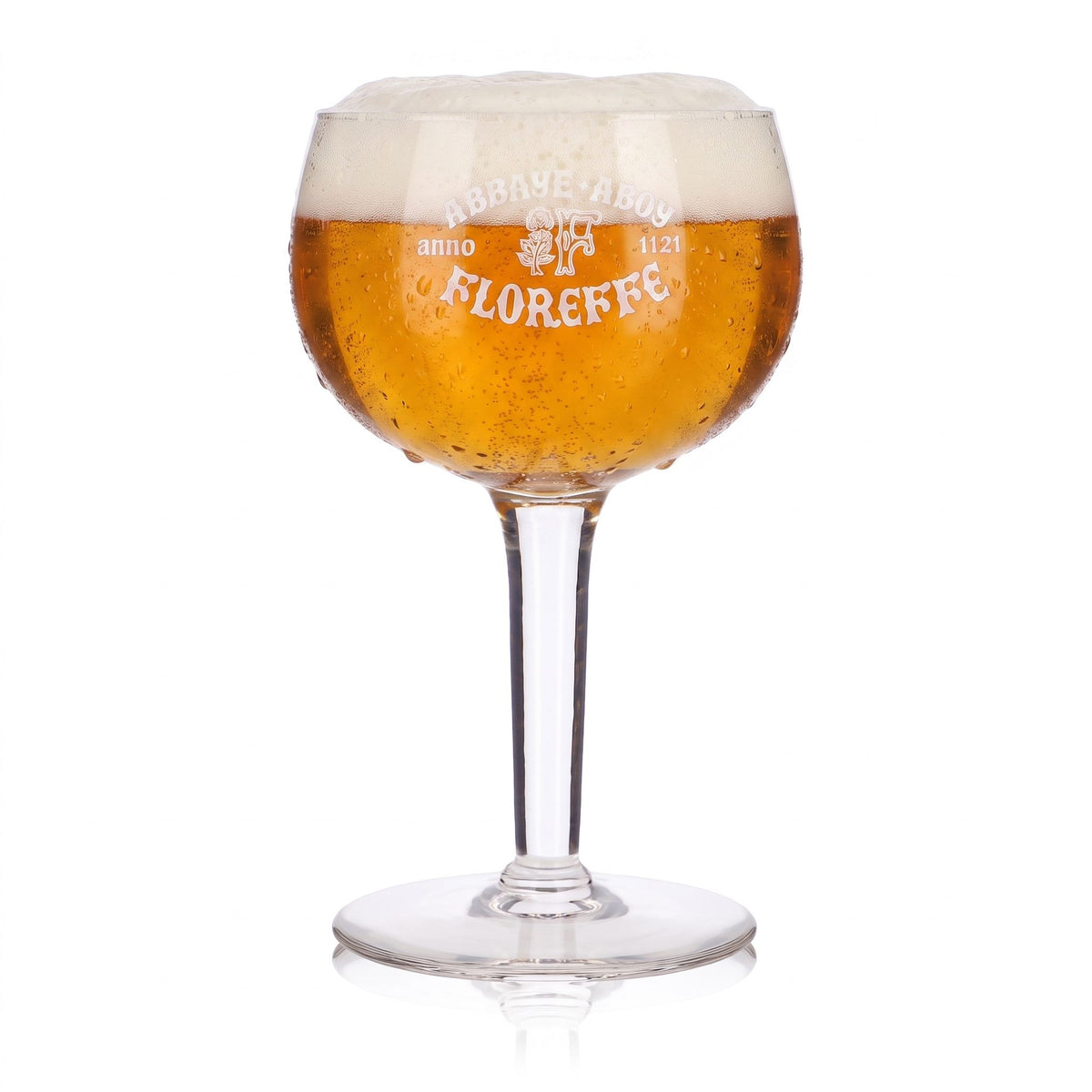 Floreffe Bier Glas 0,48l Kelch "Abbaye Abdy"