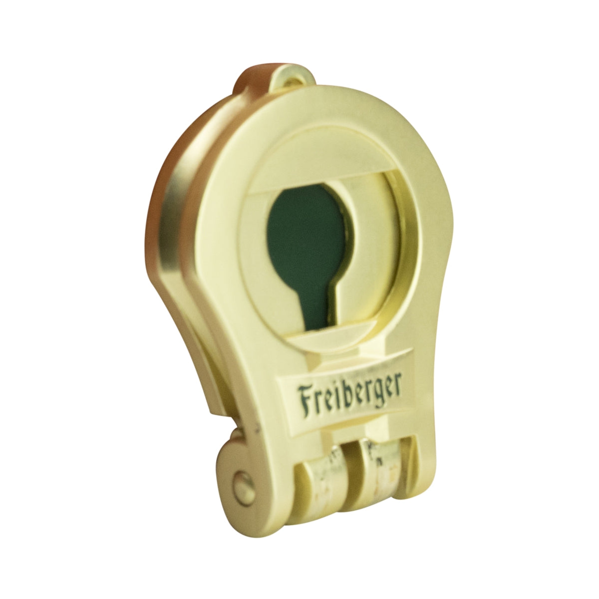 Freiberger Bier Flaschenöffner Kapselheber Hebelöffner Klappbar gold – Ansicht 3