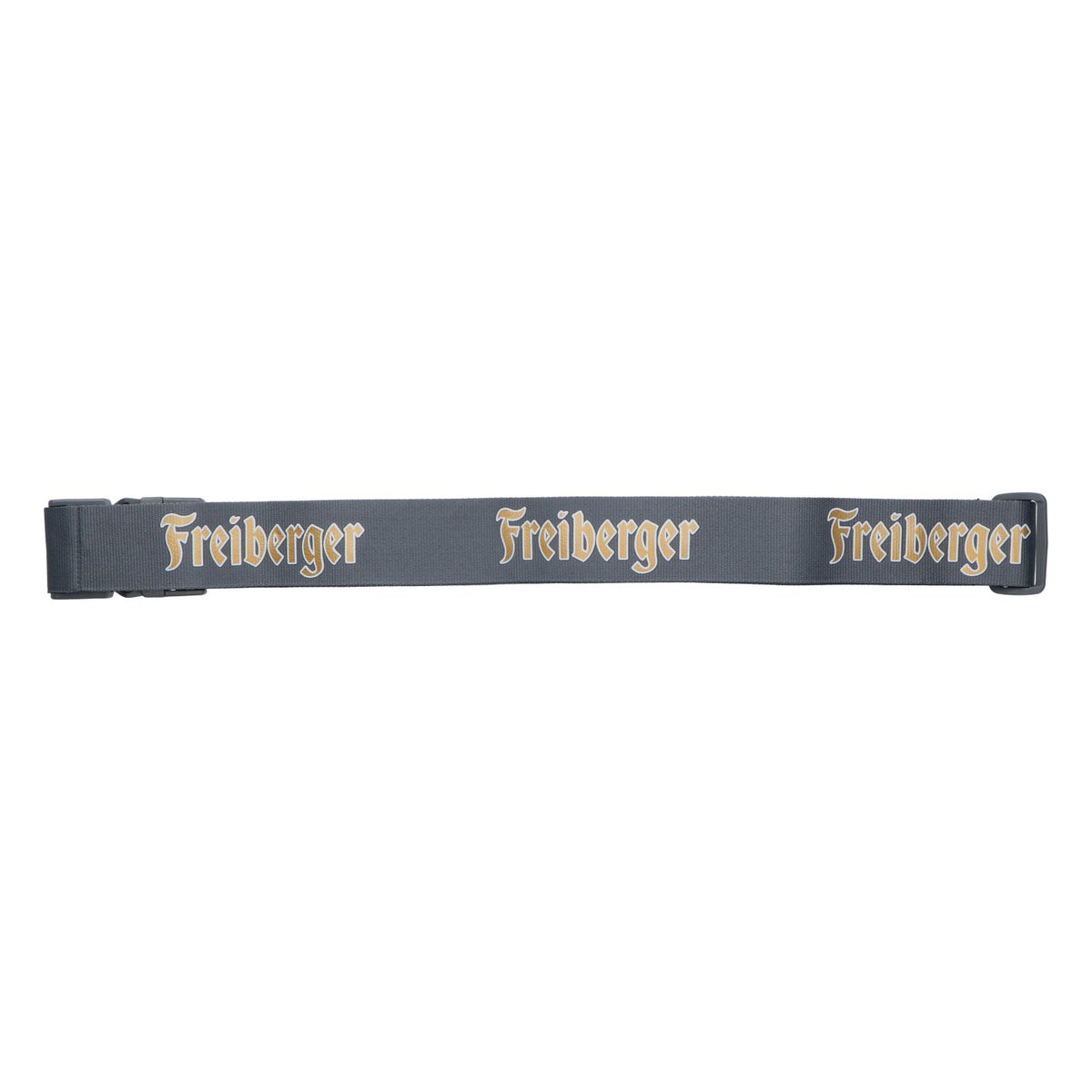 Freiberger Bier Kofferband Tragegurt Fahrradzubehör grau verstellbar – Ansicht 3