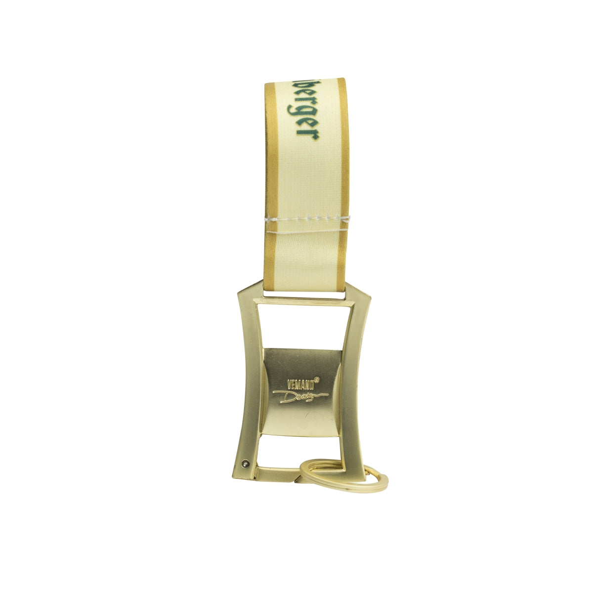 Freiberger Bier Schlüsselband + Flaschenöffner gold Opener Kronkorken Lanyard – Ansicht 3