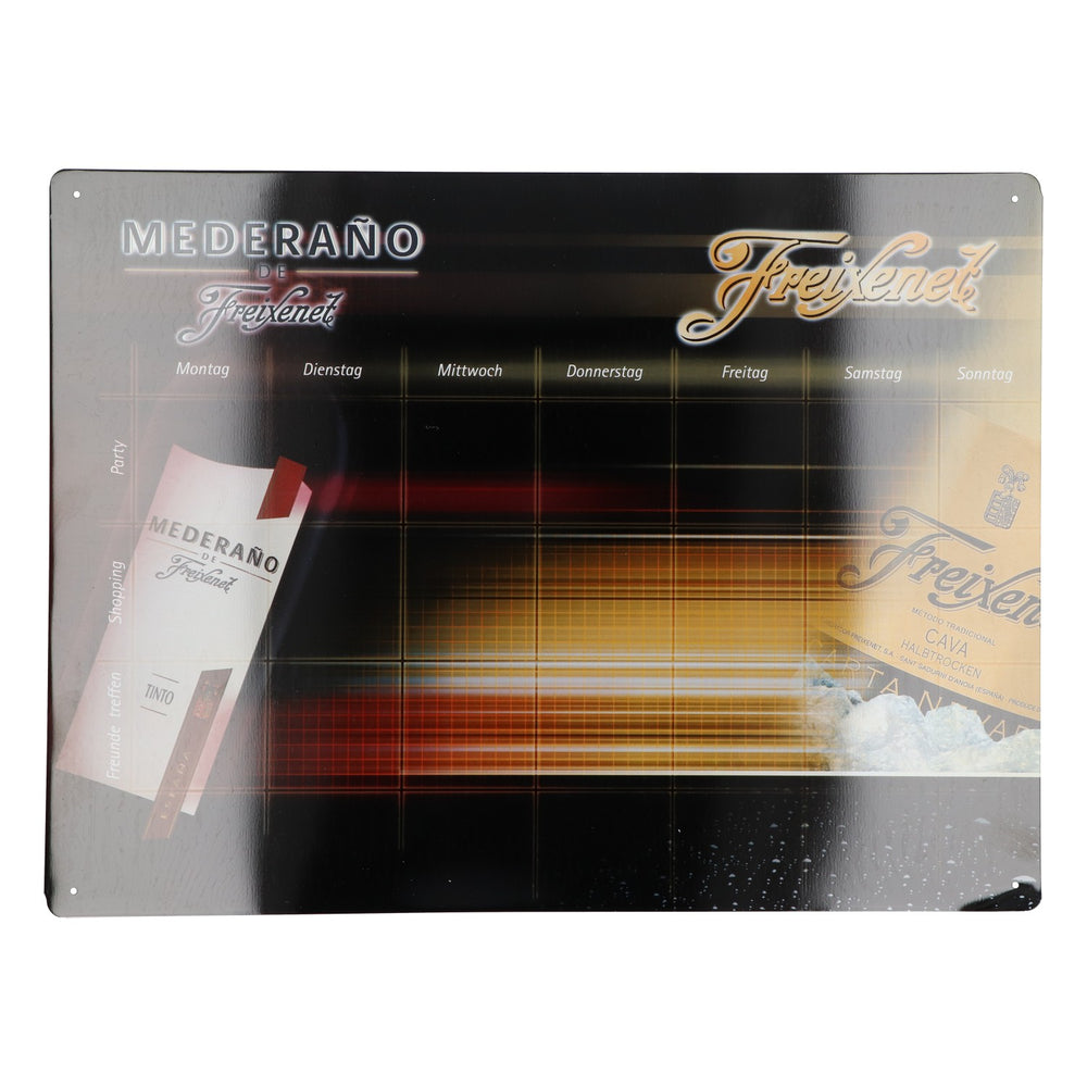 Freixenet Sekt Blechschild 40x30 cm Kalender Wanddeko Wandschild Merchandise