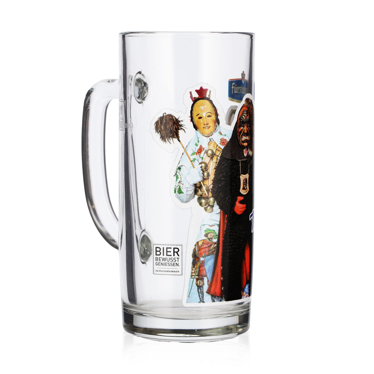 Fürstenberg Bier Glas 0,2l Krug Fasnet 2018 – Ansicht 2