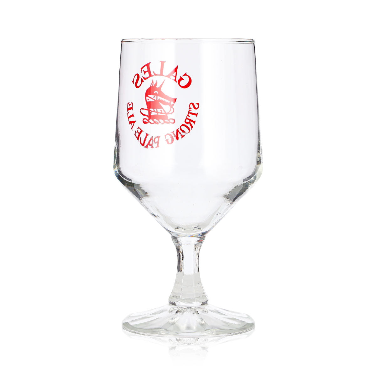 Gales Brewery Bier Glas 0,29l Tulpe Strong Pale Ales Hunde Logo Rotes Logo – Ansicht 4