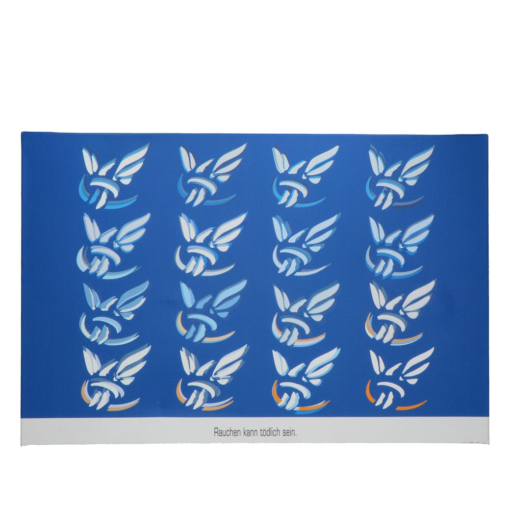 Gauloises Wandbild Leinwand Deko Zigaretten 60x40cm Holzrahmen