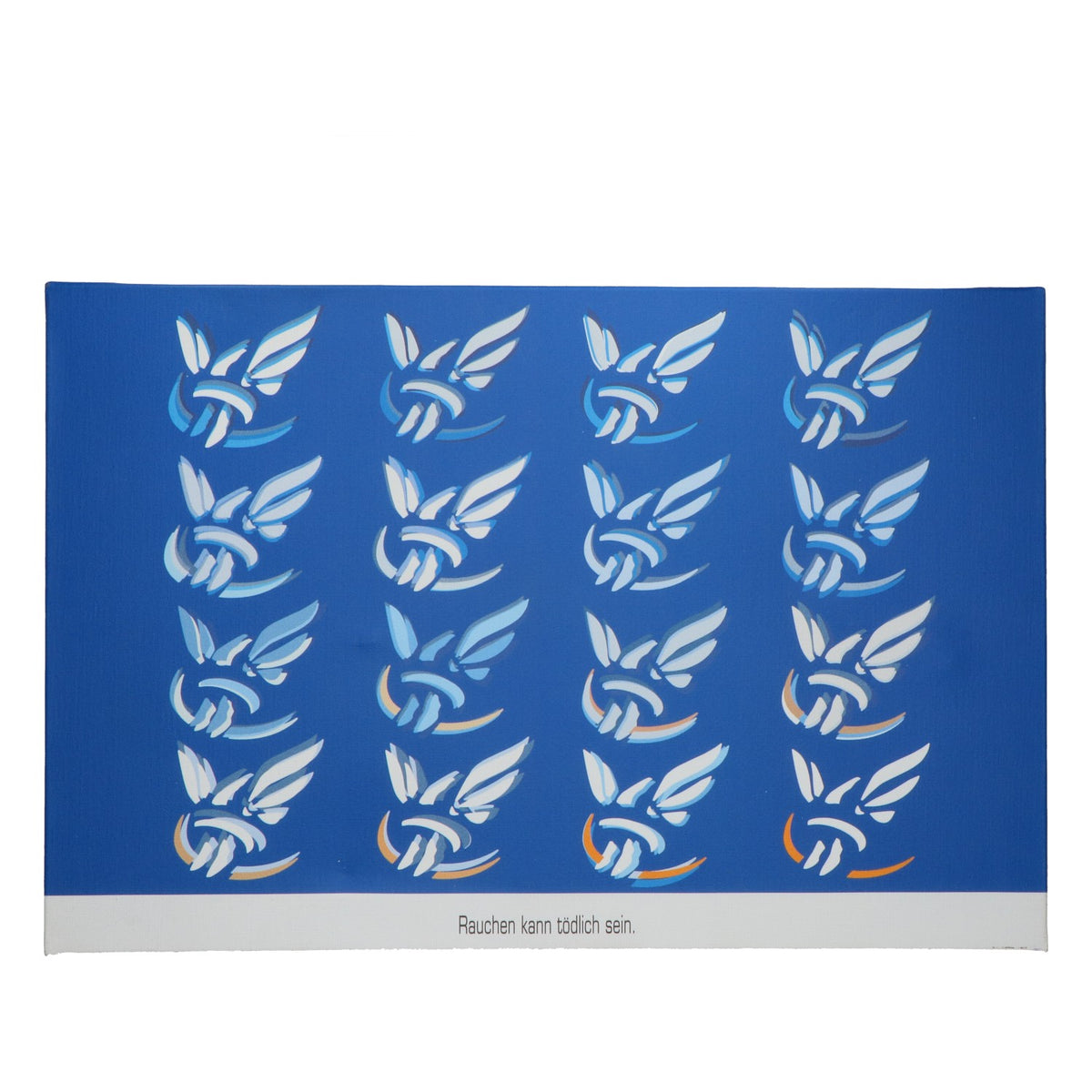 Gauloises Wandbild Leinwand Deko Zigaretten 60x40cm Holzrahmen