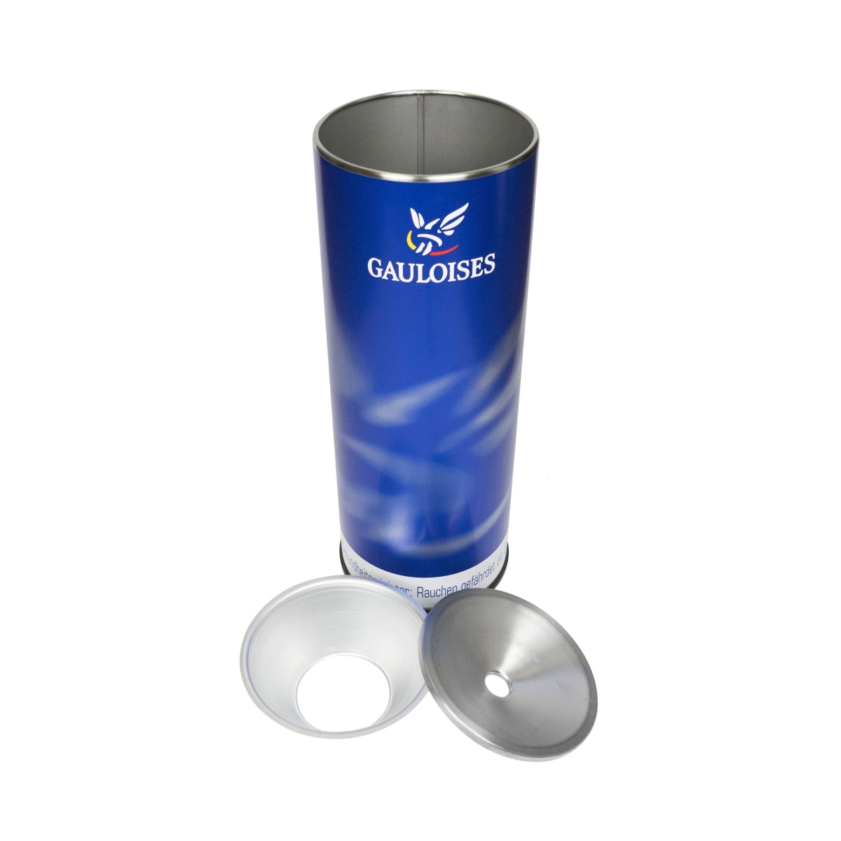Gauloises Zigaretten Stand-Ascher Stand-Aschenbecher Rund H70cm Ø26cm Smoke – Ansicht 3