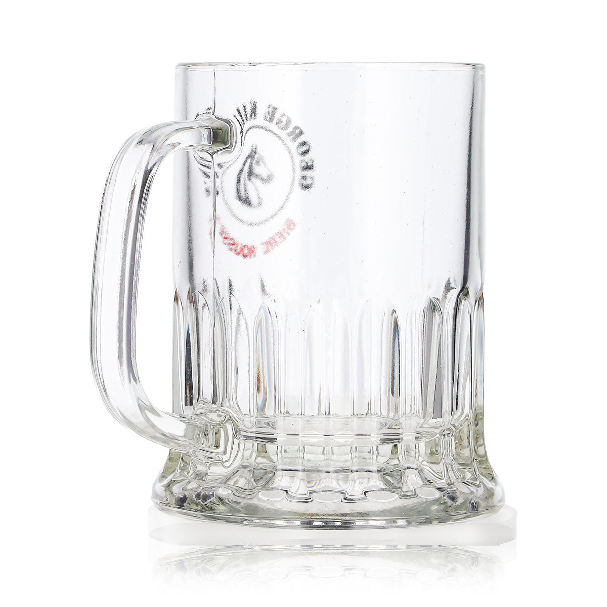 George Killian´s Bier Glas Krug 0,36l Biere Rousse Pferde Logo Relief – Ansicht 6