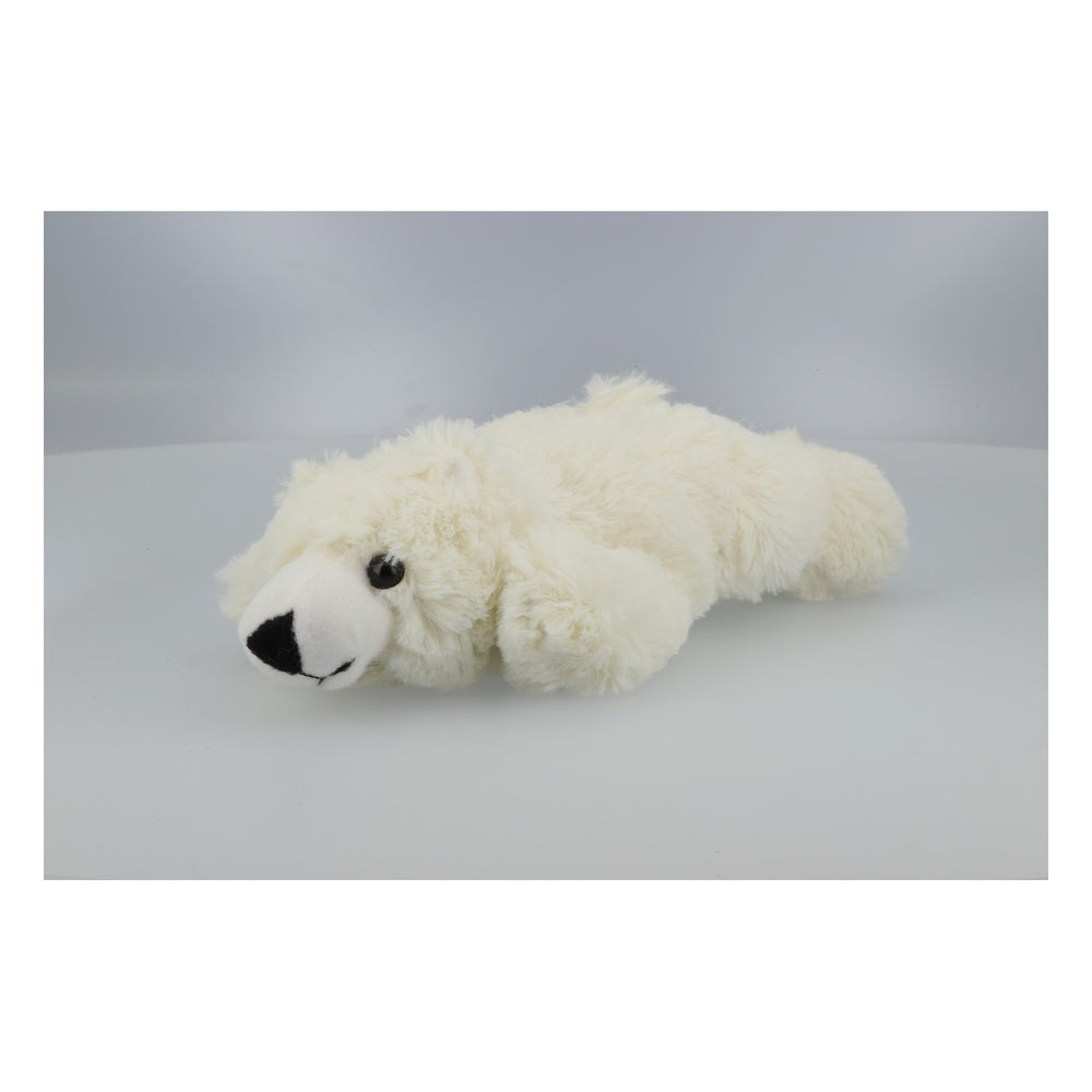 Gerolsteiner Eisbär Plüsch Stofftier weiß 25cm Sammlerstück flauschig