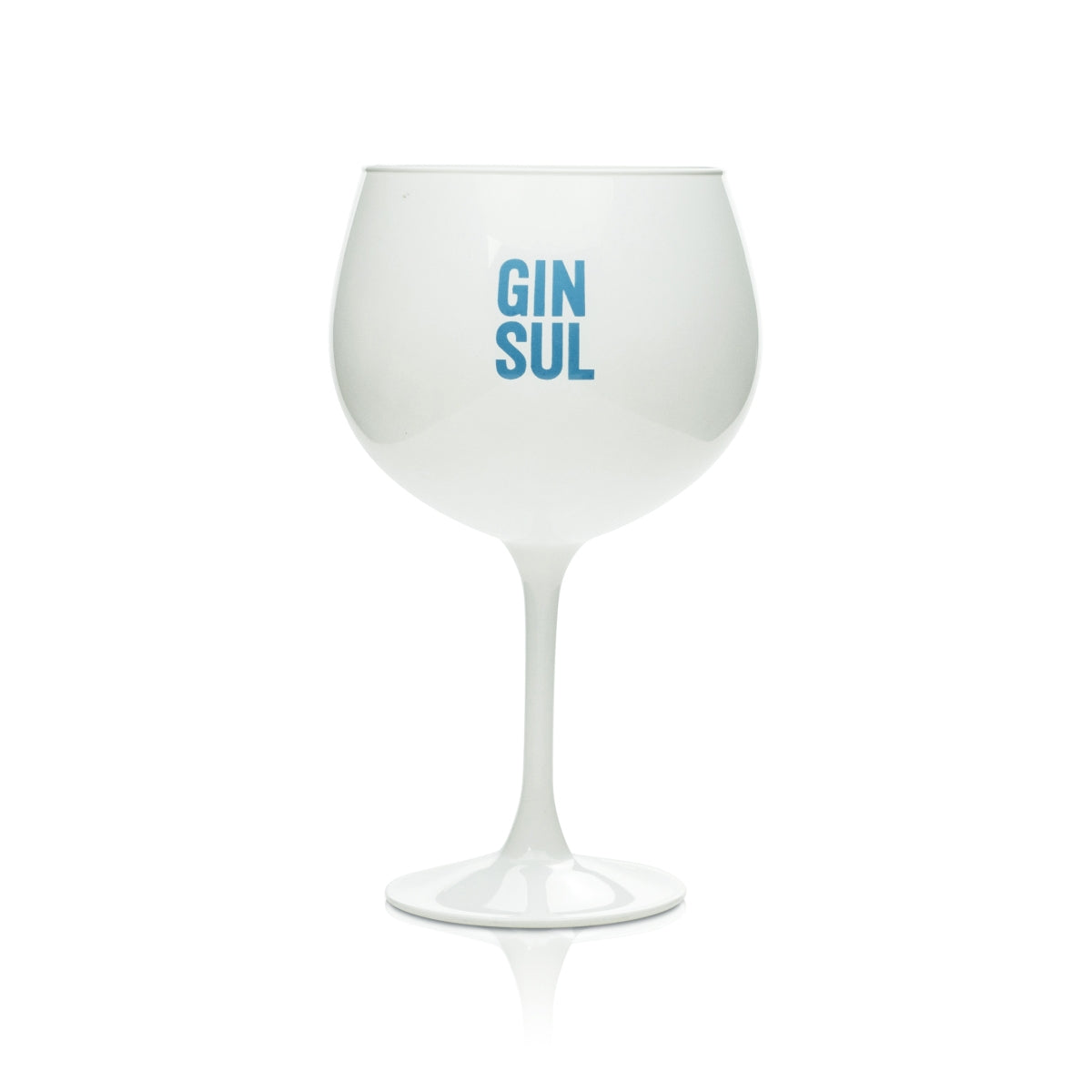 Gin Sul Glas 0,5l Ballon Copa Weiß Lack Gin-Tonic Ice