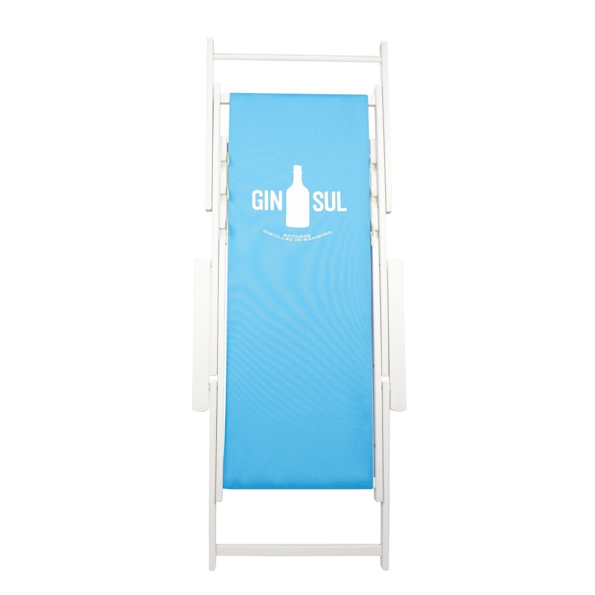 Gin Sul Liegestuhl Blau Beach Chair Strand Liege Sitz Hocker Lounge Garten Bar – Ansicht 3