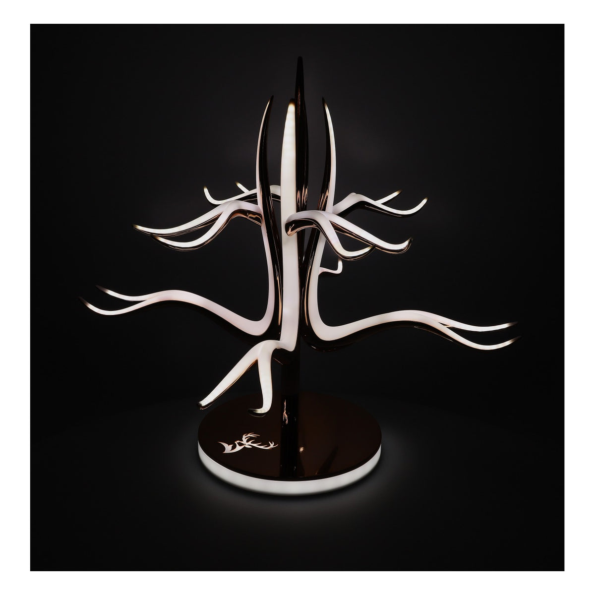 Glenfiddich Whiskey LED Glorifier Gläserbaum Leuchtwerbung "The Imperial Chandelier"