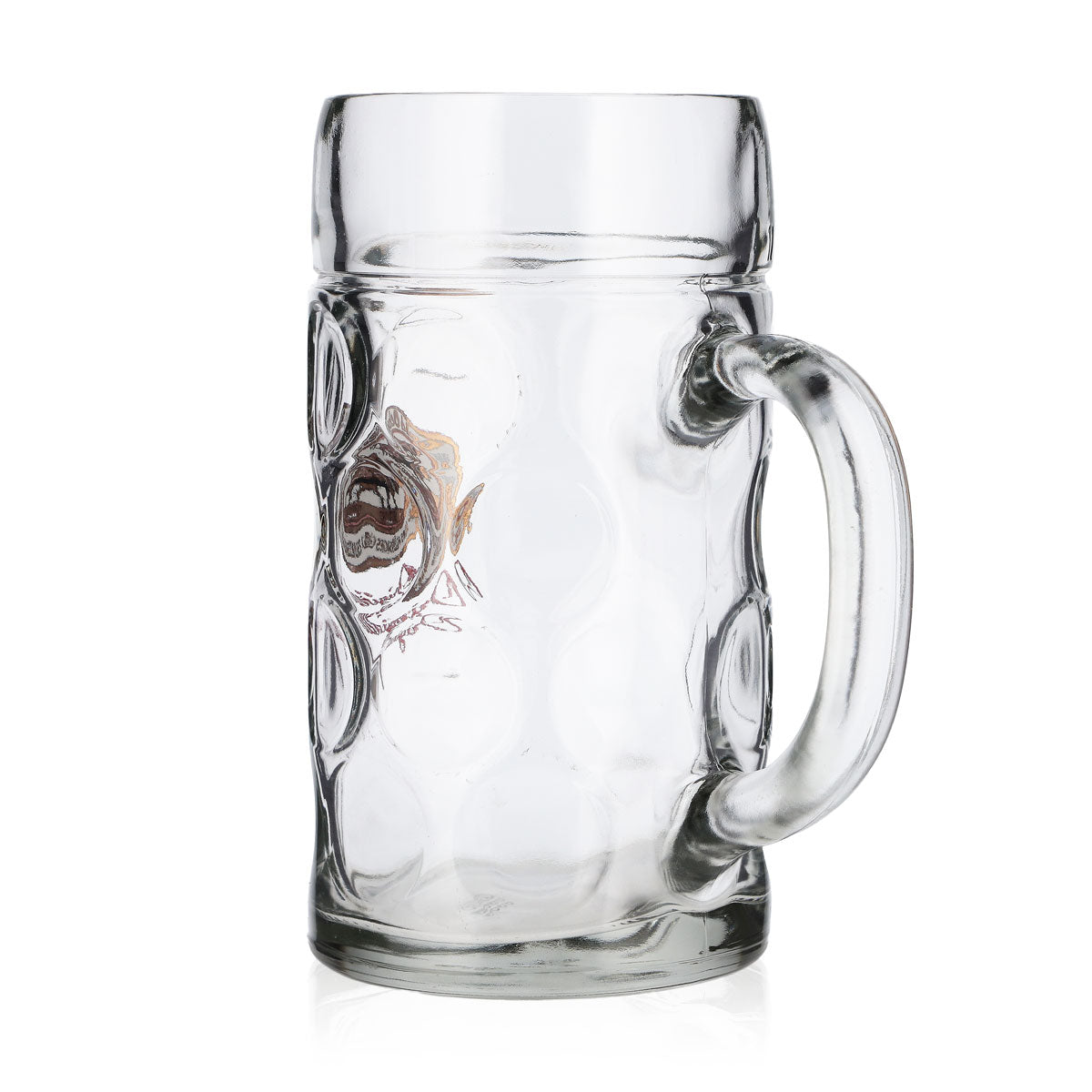 Gold Ochsen Bier Glas 1l Krug – Ansicht 4