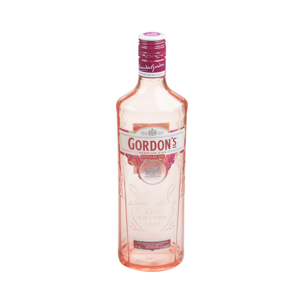 Gordons Show Flasche !Leer! 3l XXL Magnum Deko Bottle Pink Gin Gastro Werbe