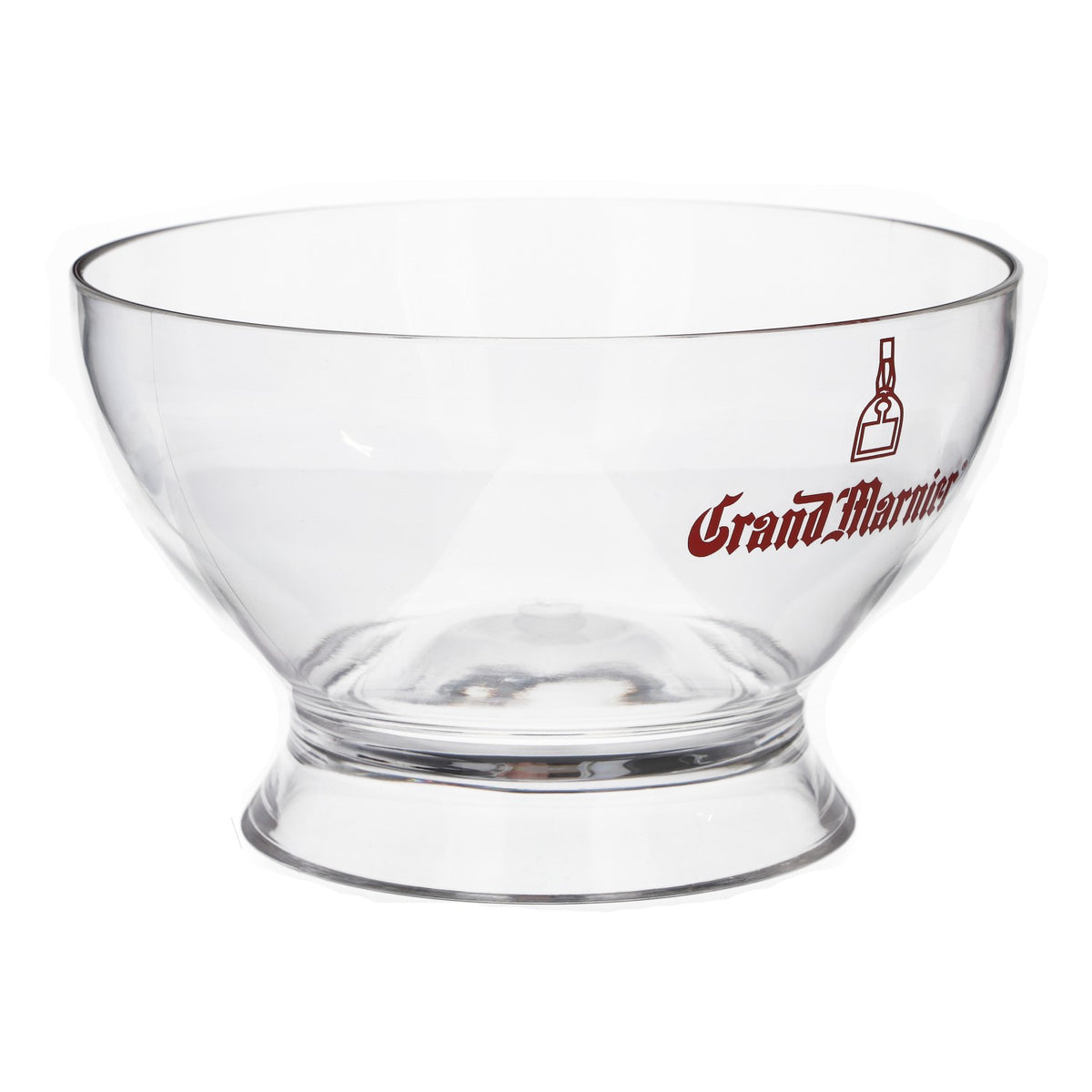 Grand Marnier Likör Kühler Flaschenkühler Rotes logo Schale neu Kunststoff – Ansicht 2