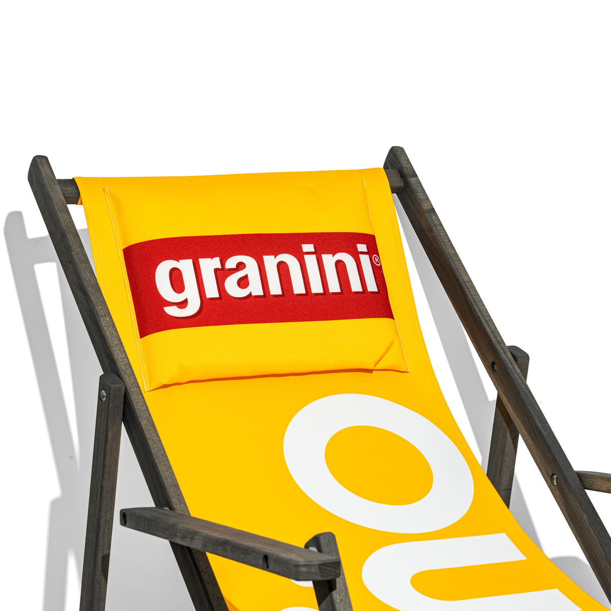 Granini Liegestuhl Lounge Möbel Beach Chair Klappstuhl Eingenähtes Kopfkissen – Ansicht 3