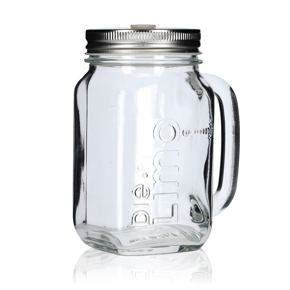 Granini Saft Jar-Glas Limo Glas Eimachglas Gläser mit Deckel – Ansicht 2