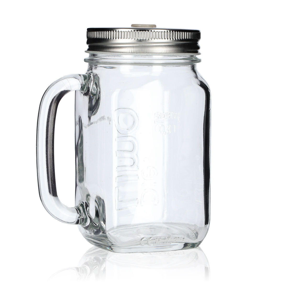 Granini Saft Jar-Glas Limo Glas Eimachglas Gläser mit Deckel – Ansicht 3