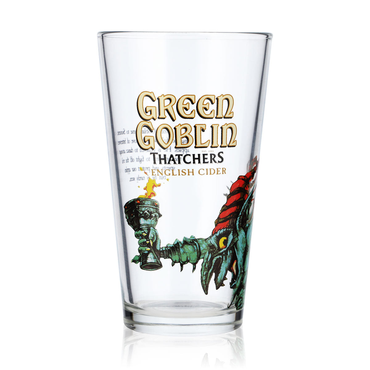 Green Goblin Cider Glas Willibecher Cidreglas 0,46l Becher