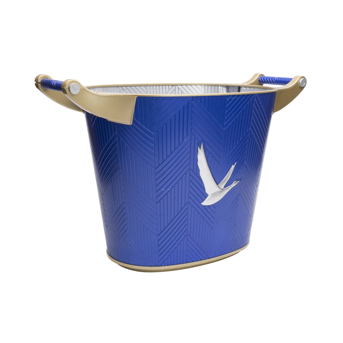 Grey Goose Flaschenkühler Jeroboam Blau Getränke Eiswanne Eiswürfelbehälter B-Ware