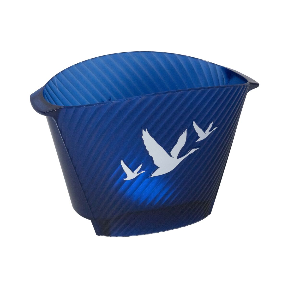 Grey Goose Kühler Blau Magnum Gestreift LED 2 Bottle Illuminated Ice Bucket – Ansicht 2