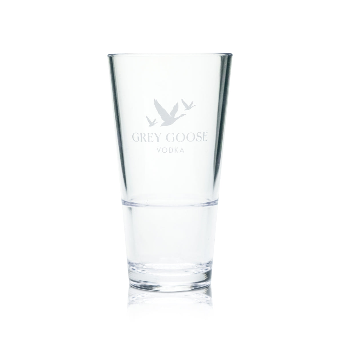 Grey Goose Kunststoff Becher Glas 0,3l Mehrwegbecher Plastik Geeicht Gastro Bar