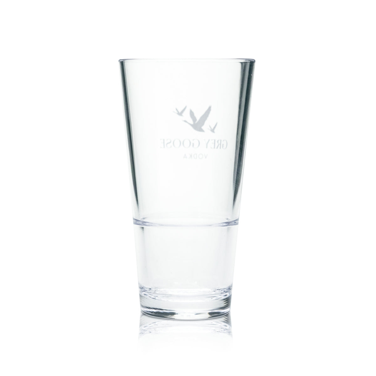 Grey Goose Kunststoff Becher Glas 0,3l Mehrwegbecher Plastik Geeicht Gastro Bar – Ansicht 2