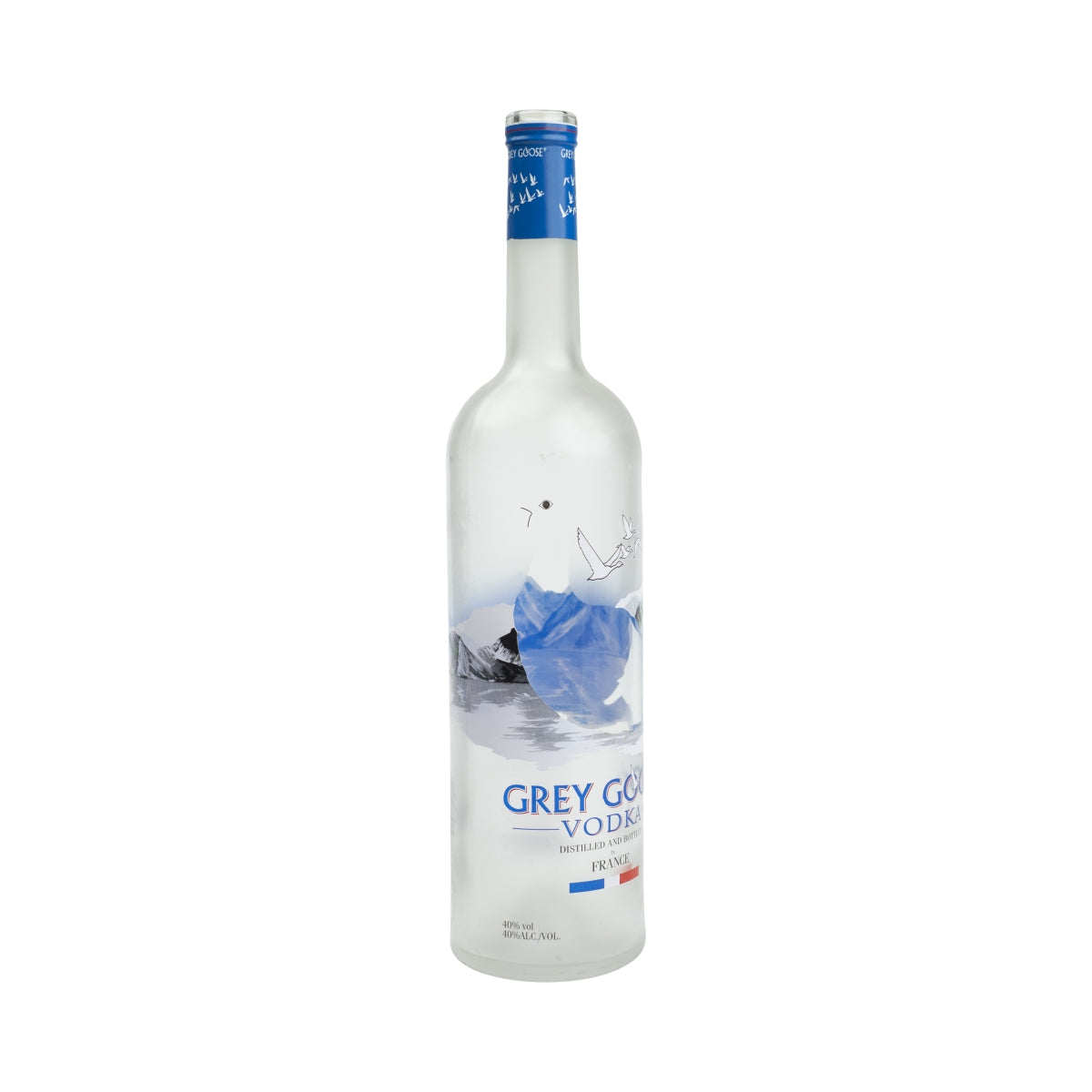 Grey Goose Vodka 1,5l leere Flasche Deko Spardose Lampe Basteln DIY EMPTY Bottle – Ansicht 2