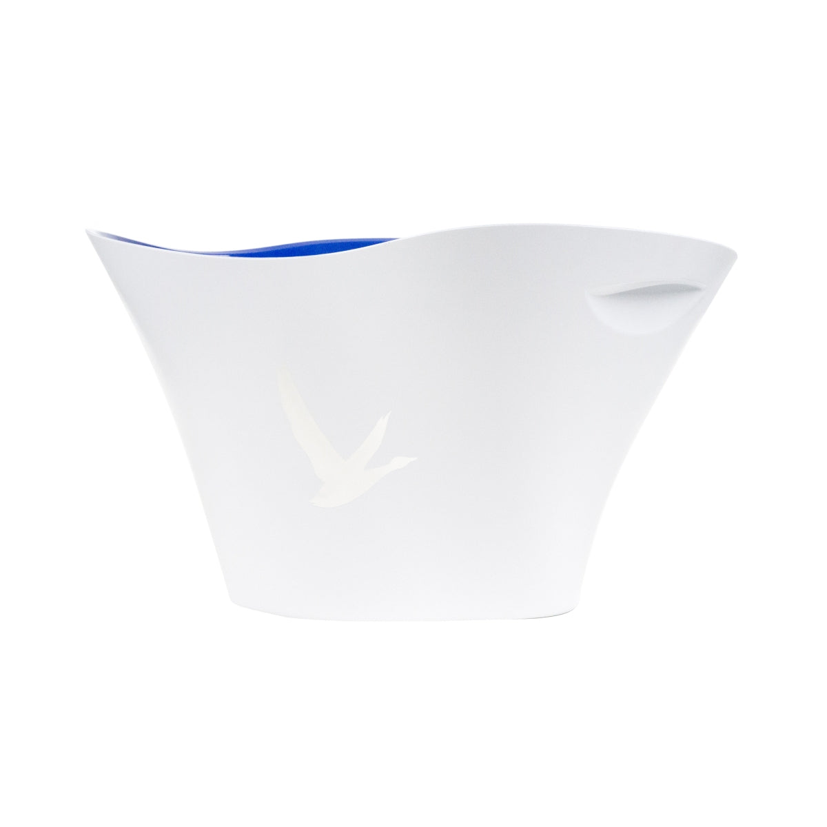 Grey Goose Vodka Eiswürfelbehälter Flaschenkühler Weiß Magnum alte Version
