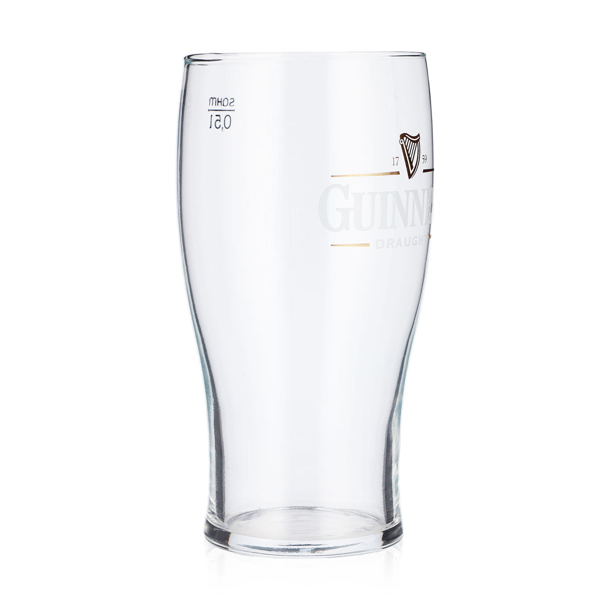 Guinness Bier Glas Willibecher Biergläser 0,5l Becher Draught – Ansicht 2