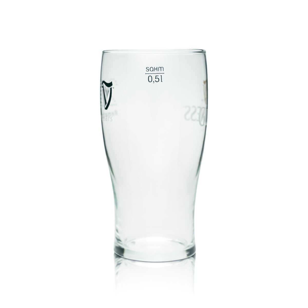 Guinness Bierglas 0,5l Pint Gläser 250 Jahre Sonderedition Irish Brewery Draught – Ansicht 3
