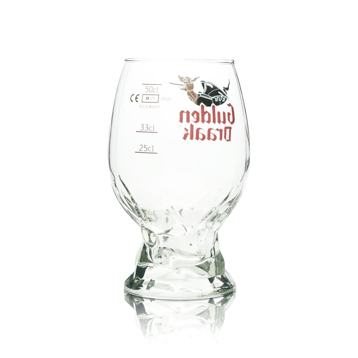 Gulden Draak Bier Glas 0,5l Pokal Gläser Belgium Beer Glasses Verre Becher – Ansicht 2