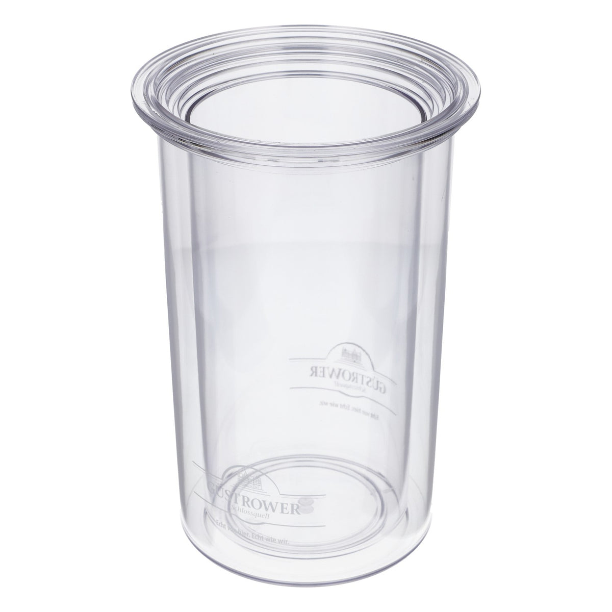 Güstrower Schlossquell Doppelwandiger Acryl Flaschenkühler 0,7l / 1,0l – Ansicht 3