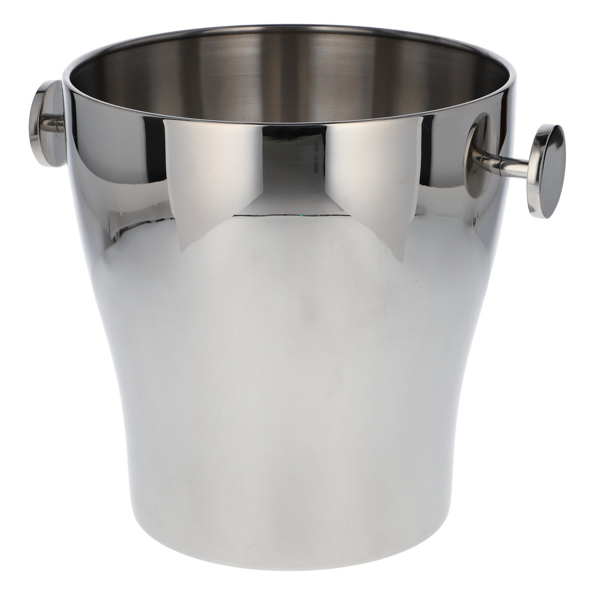 Guzzini Champagner Flaschenkühler Eiseimer Edelstahl Design Tauma silber – Ansicht 4