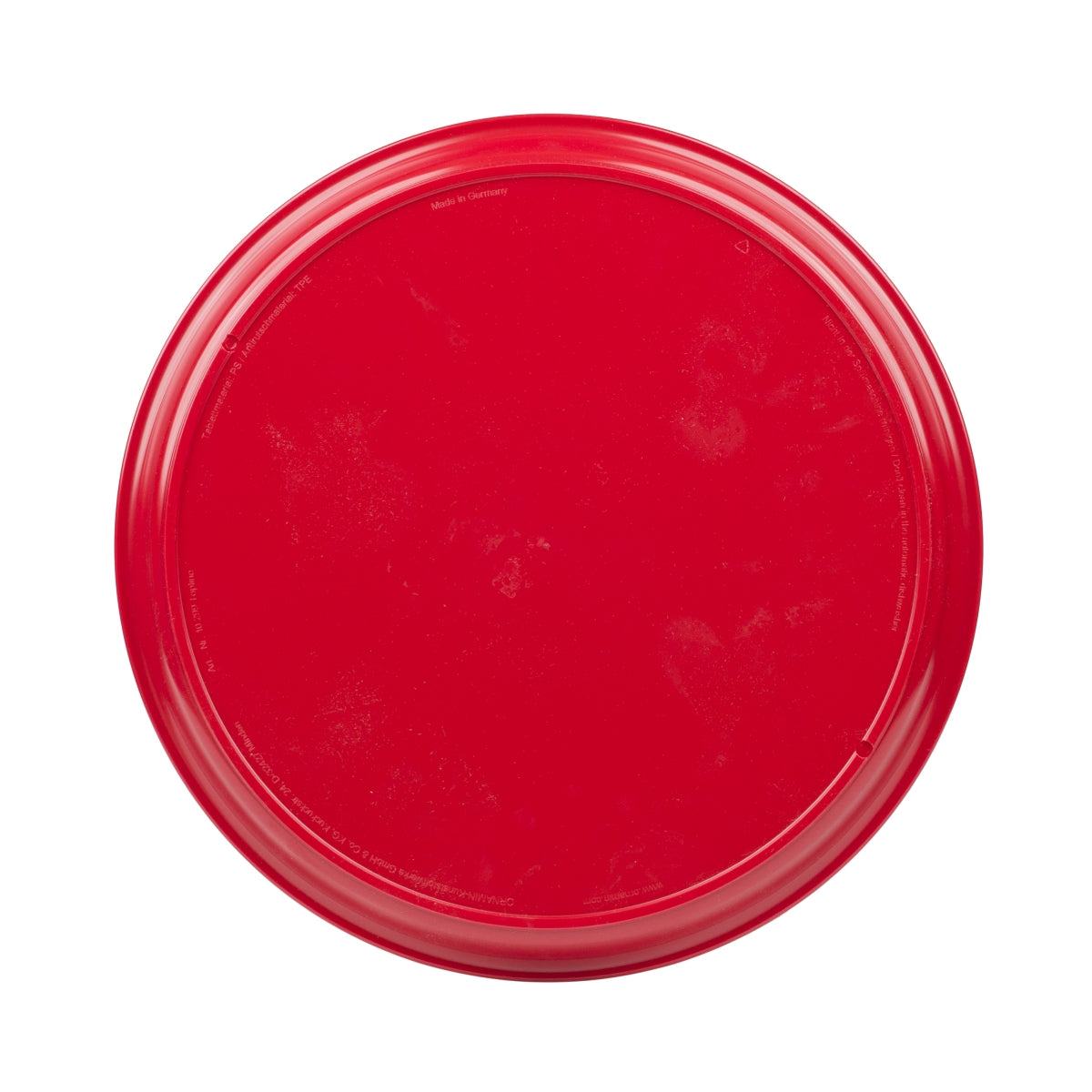 Haake Beck Bier Tablett 37cm Rot Anti-Rutsch Kunststoff Gläser Serviert Gastro – Ansicht 2