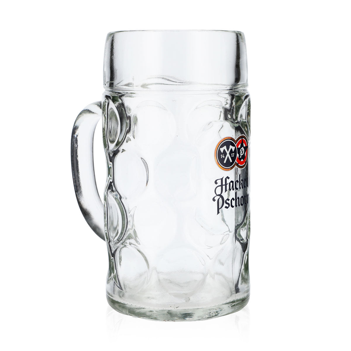 Hacker Pschorr Bier Glas Bierseidel Biergläser Humpen 1l Maßkrug B-Ware – Ansicht 2