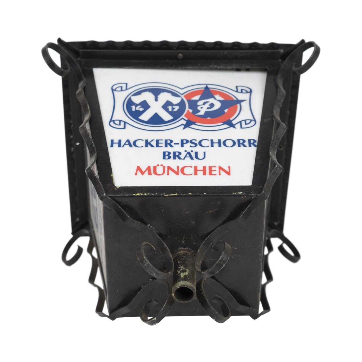 Hacker Pschorr Bier Laterne Brauerei Gastro Außen Lampe Leuchte Biergarten – Ansicht 4