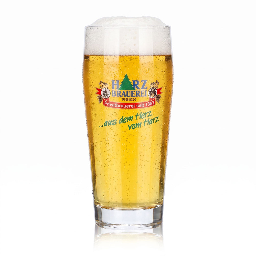 Harz Brauerei Reich Bier Glas 0,4l Becher