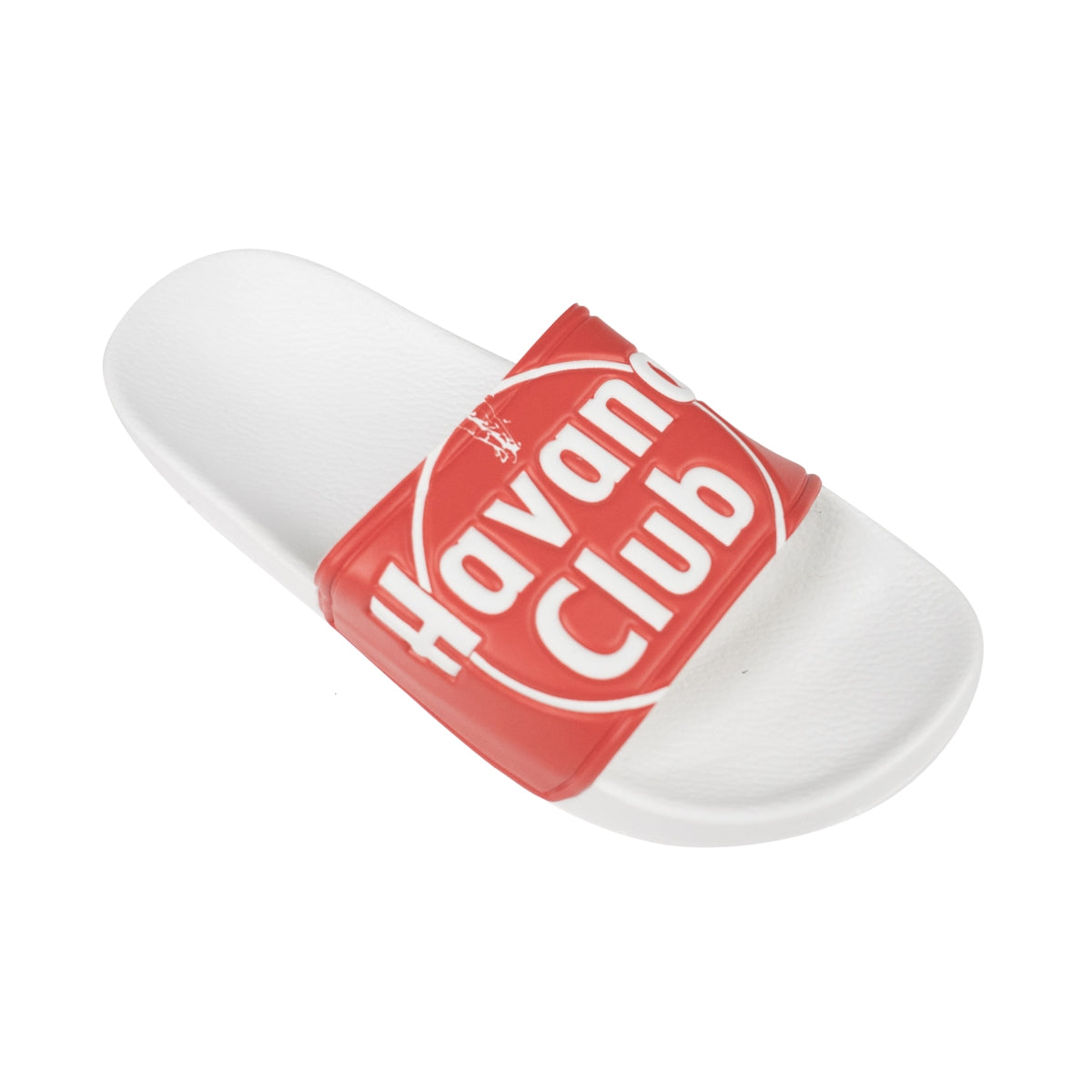 Havana Club Badelatschen Weiß Gummi Unisex Gr. 40 Haus Schlappen Schuhe Sandalen – Ansicht 4