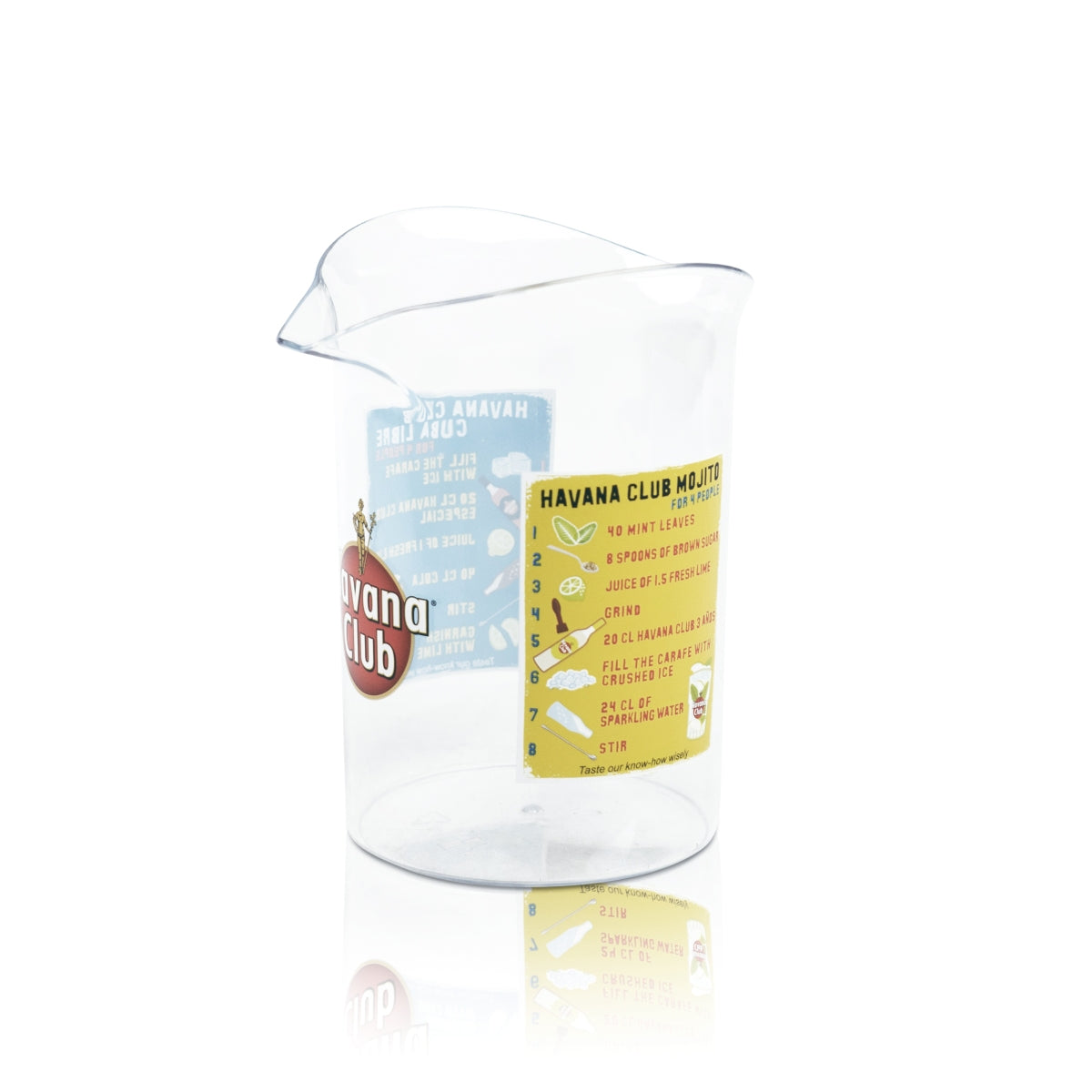 Havana Club Rum Mixbecher 1l Rührglas Longdrink Cocktail Aprtitif Gläser Bar – Ansicht 2