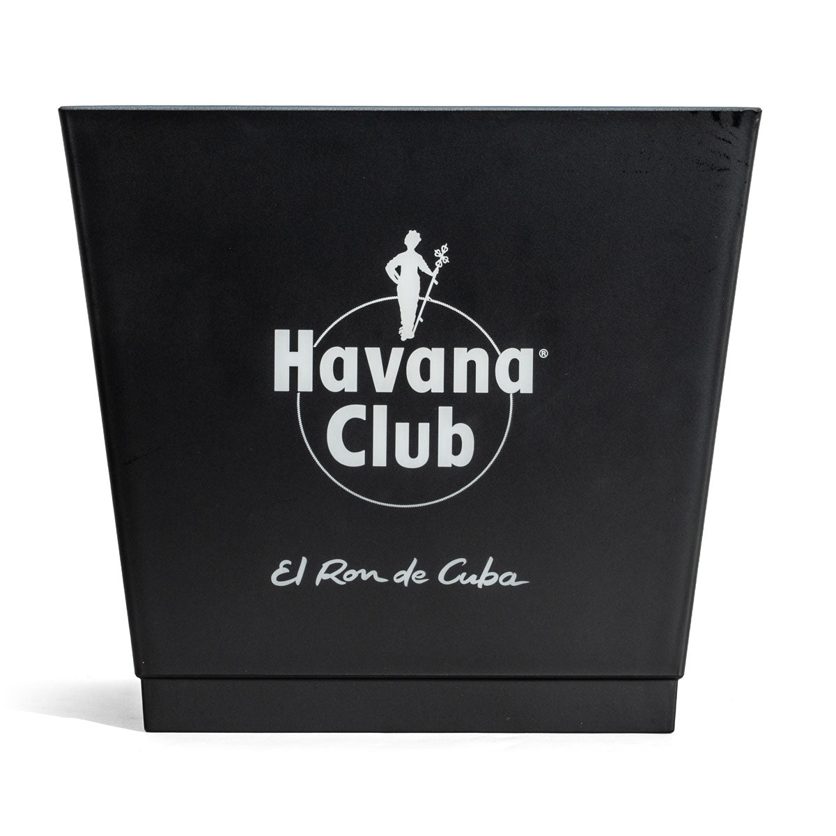 Havana Rum Kühler LED Eiswürfelbehälter Akku Eisbox Icecube schwarz 4 eckig – Ansicht 3