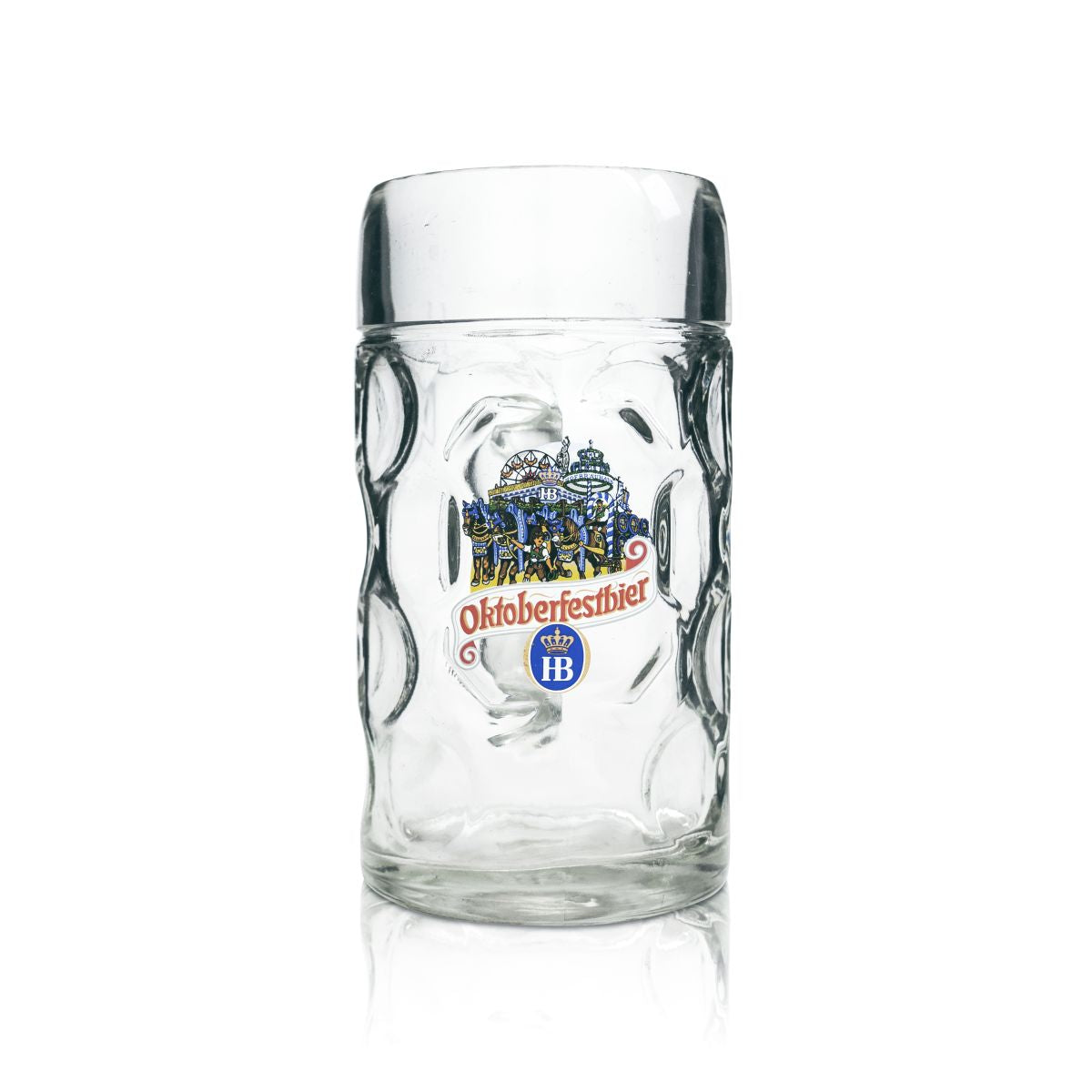 HB München Bierglas 1l Maßkrug "Oktoberfestbier" Sonderedition Sammler Liebhaber