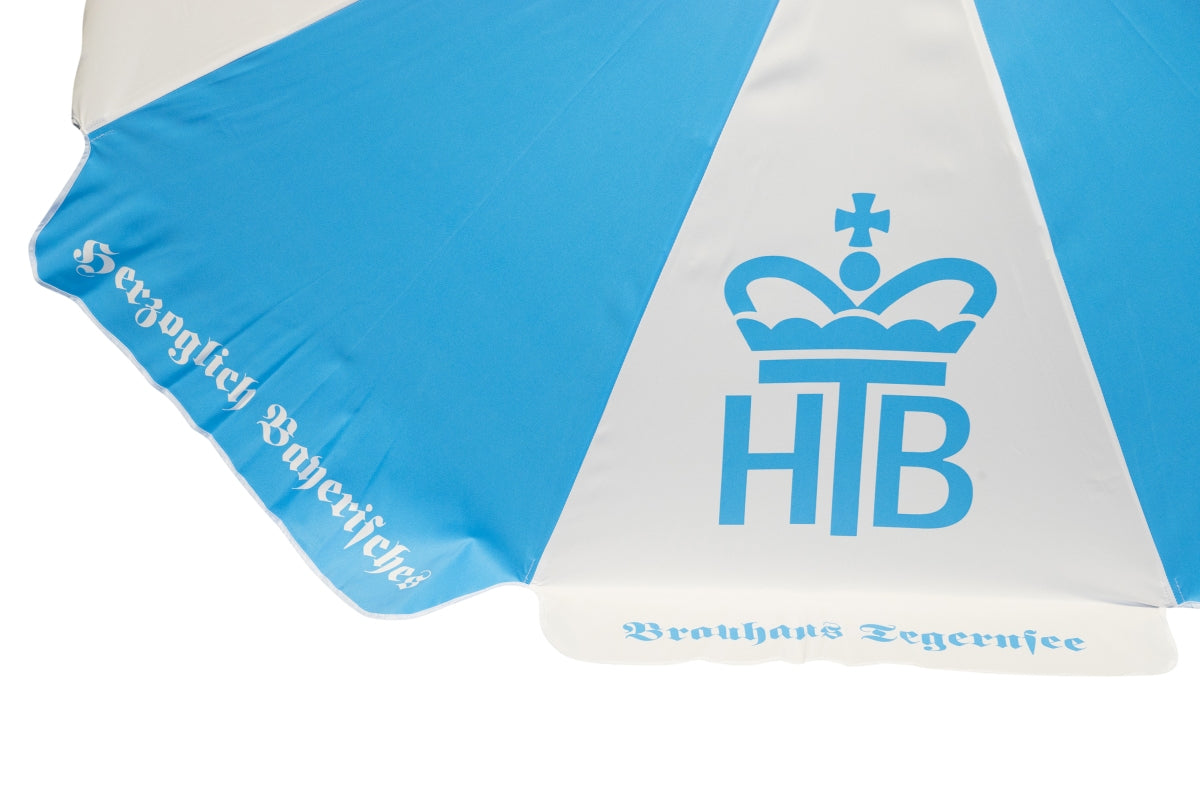 HB Tegernsee Sonnenschirm Ø2m Biergarten Gastro Brauhaus Wirtshaus Regen Schutz – Ansicht 6