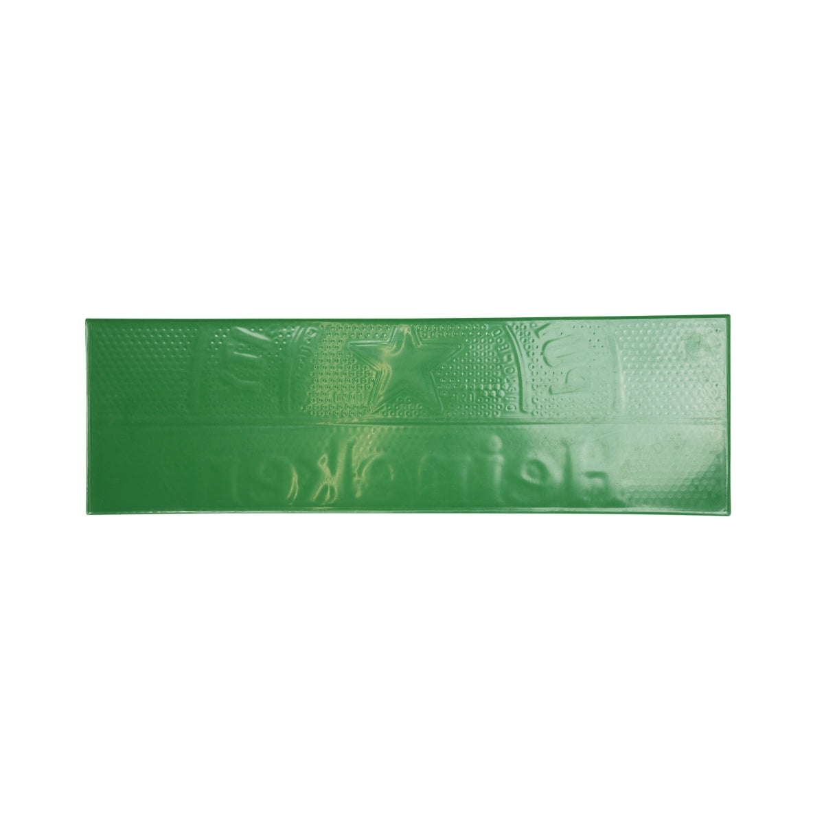 Heineken Bier Barmatte Barzubehör 59,7x18,3x1cm Grün Genoppt – Ansicht 3