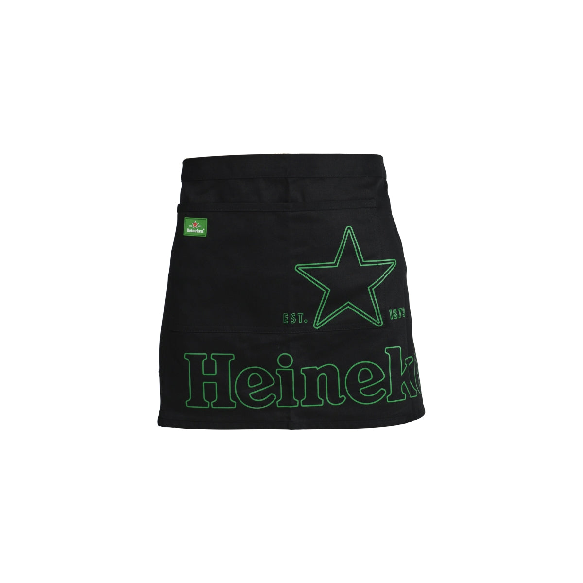 Heineken Kellner Schürze Bauchbinder Kurz Tasche Service Gastro Ober Bar Cafe